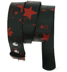 STARS BLACK RED
