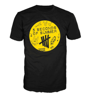 5 SECONDS OF SUMMER - SCRIBBLE LOGO