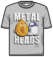 ANGRY BIRDS - METAL HEADS